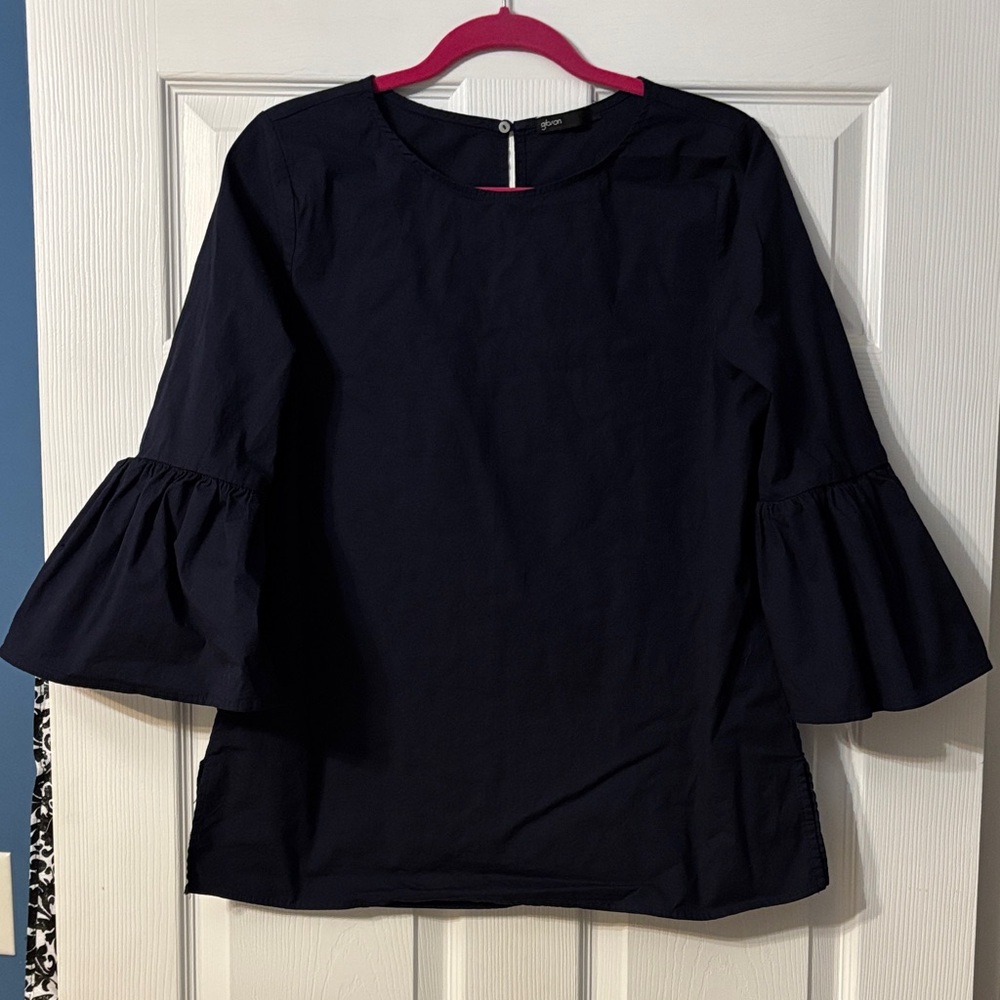 Gibson Navy Women's Top Size XL